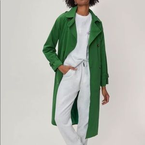 Green Trench Coat